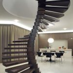 escalera de caracol moderna