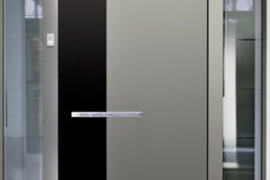 Puertas de entrada de aluminio para exteriores