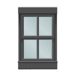 Icono de ventana de PVC